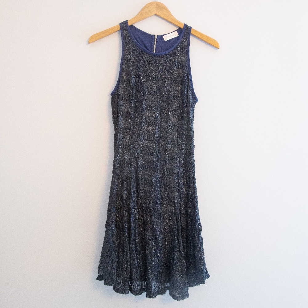 Dark Blue Sparkle Altar'd State Dress